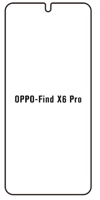 Hydrogel - Privacy Anti-Spy ochranná fólie - OPPO Find X6 Pro