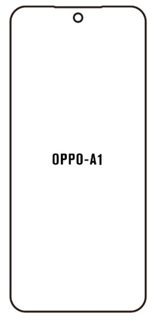 Hydrogel - ochranná fólie - OPPO A1 2023 (case friendly)