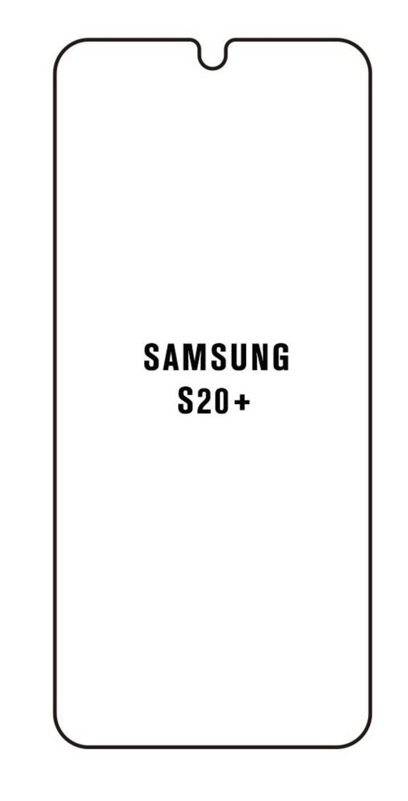 Hydrogel - ochranná fólie - Samsung Galaxy S20+ (case friendly)