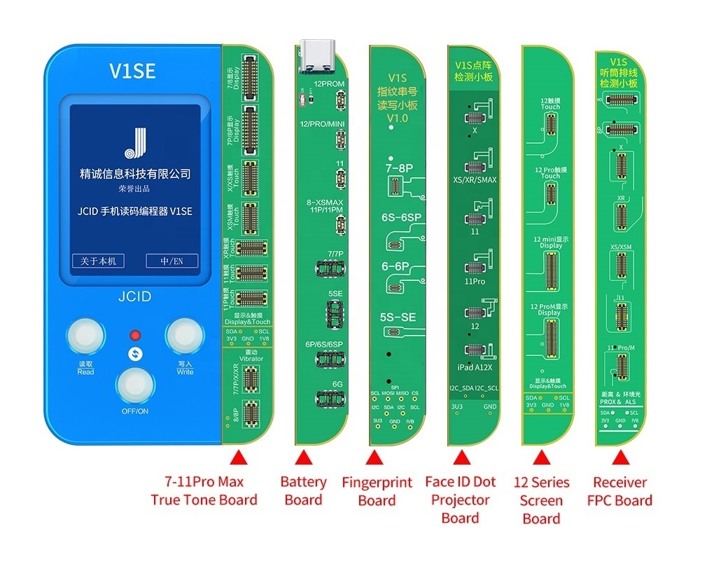Levně JC V1SE - Programator - LCD, Battery, Fingerprint & Breakdown Analysis 4-IN-1