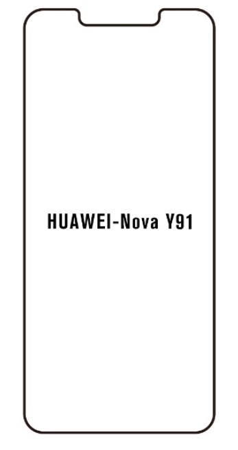 Hydrogel - ochranná fólie - Huawei Nova Y91 (case friendly)