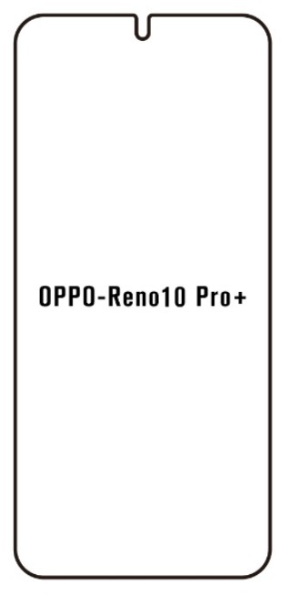 Hydrogel - Privacy Anti-Spy ochranná fólie - OPPO Reno 10 Pro+ 5G