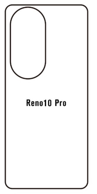 Hydrogel - zadní ochranná fólie - OPPO Reno 10 Pro 5G