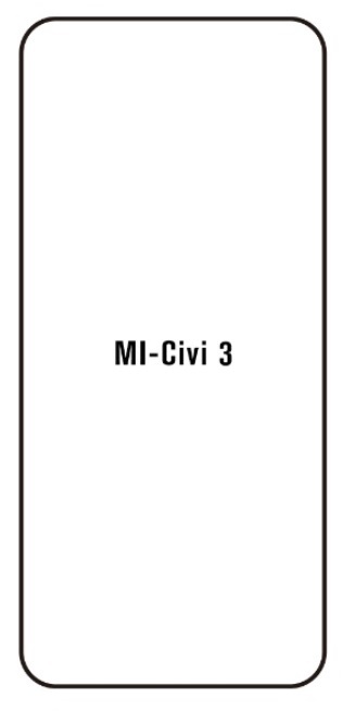 Hydrogel - ochranná fólie - Xiaomi Civi 3 (case friendly)