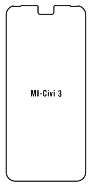 Hydrogel - matná ochranná fólie - Xiaomi Civi 3