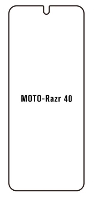 Hydrogel - Privacy Anti-Spy ochranná fólie - Motorola Razr 40