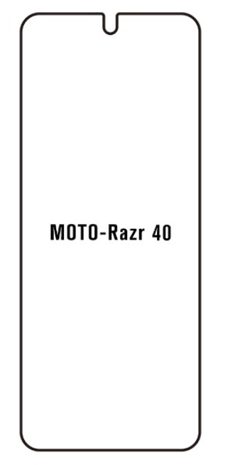UV Hydrogel s UV lampou - ochranná fólie - Motorola Razr 40