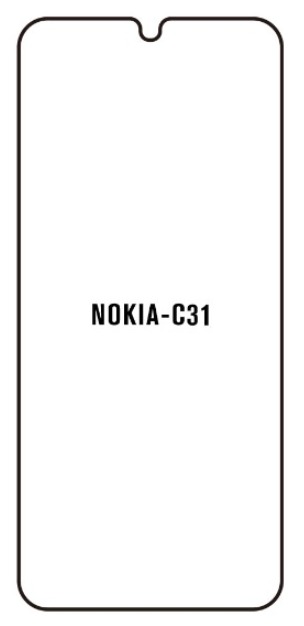 UV Hydrogel s UV lampou - ochranná fólie - Nokia C31