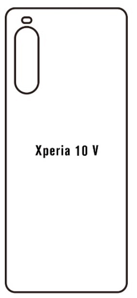 Hydrogel - matná zadní ochranná fólie - Sony Xperia 10 V