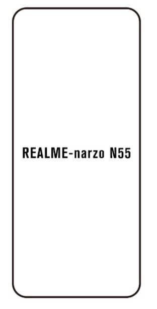 Hydrogel - ochranná fólie - Realme Narzo N55