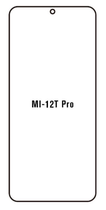 Hydrogel - ochranná fólie - Xiaomi 12T Pro (case friendly)