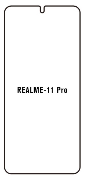 Hydrogel - matná ochranná fólie - Realme 11 Pro