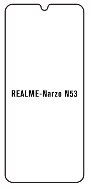 Hydrogel - Privacy Anti-Spy ochranná fólie - Realme Narzo N53