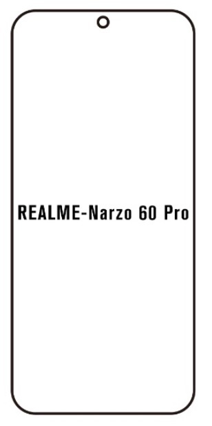 Hydrogel - matná ochranná fólie - Realme Narzo 60 Pro 5G