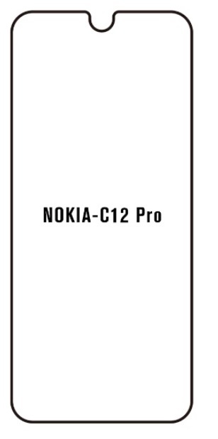 Hydrogel - ochranná fólie - Nokia C12 Pro (case friendly)
