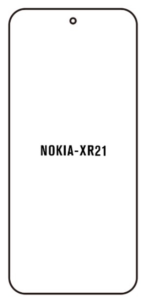 Hydrogel - ochranná fólie - Nokia XR21 (XR30) (case friendly)