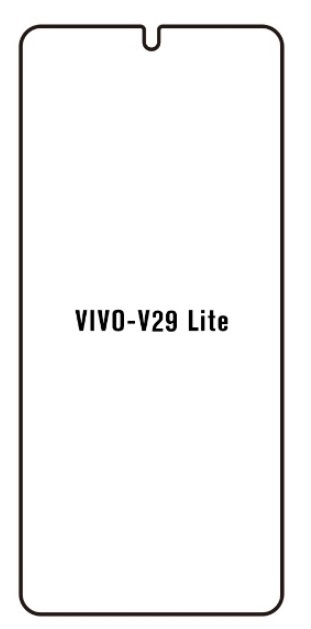 Hydrogel - matná ochranná fólie - Vivo V29 Lite 5G