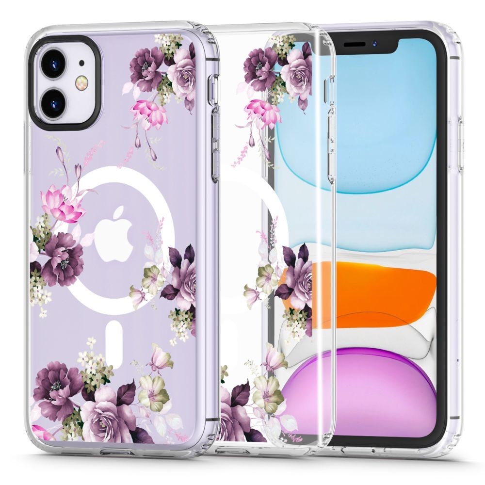 KRYT TECH-PROTECT MAGMOOD MAGSAFE iPhone 11 SPRING FLORAL