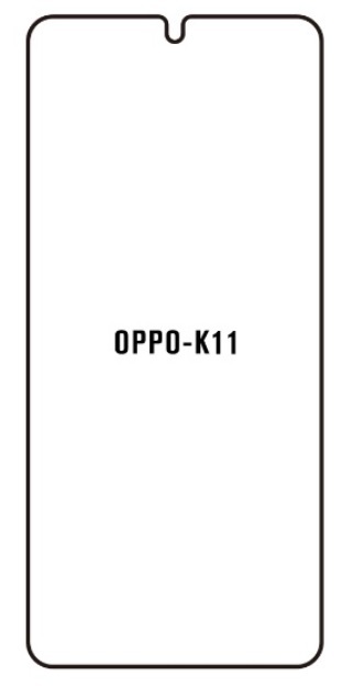 Hydrogel - matná ochranná fólie - OPPO K11