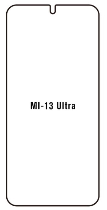 UV Hydrogel s UV lampou - ochranná fólie - Xiaomi 13 Ultra