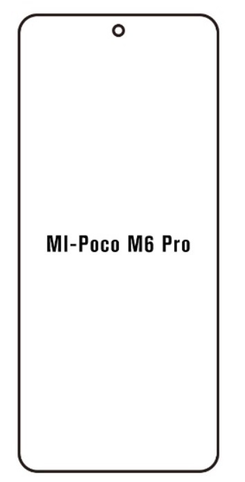 Hydrogel - Privacy Anti-Spy ochranná fólie - Xiaomi Poco M6 Pro