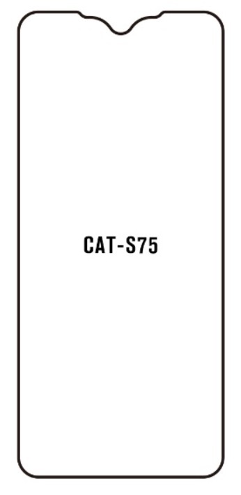 Hydrogel - ochranná fólie - CAT S75
