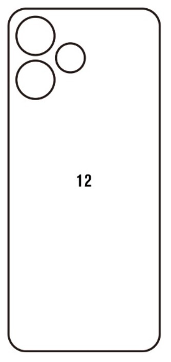 Hydrogel - zadní ochranná fólie - Xiaomi Redmi 12 5G