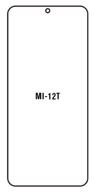 Hydrogel - ochranná fólie - Xiaomi 12T (case friendly)