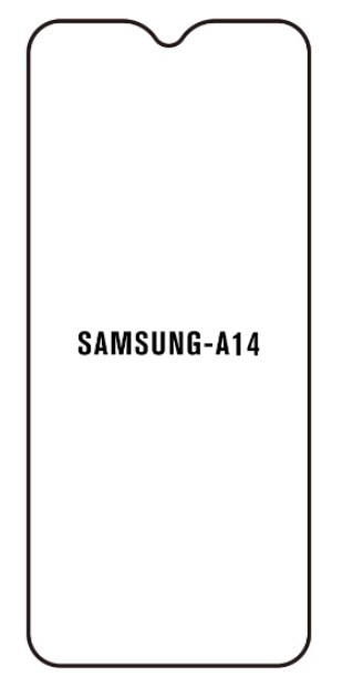 Hydrogel - ochranná fólie - Samsung Galaxy A14 4G (case friendly)