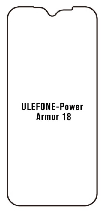 Hydrogel - ochranná fólie - Ulefone Power Armor 18