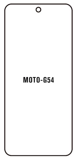 UV Hydrogel s UV lampou - ochranná fólie - Motorola Moto G54
