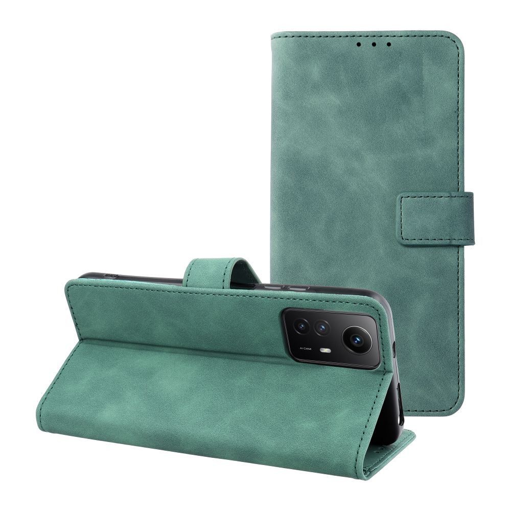 TENDER Book Case  Xiaomi Redmi Note 12S zelený