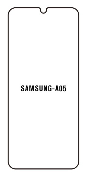 Hydrogel - matná ochranná fólie - Samsung Galaxy A05