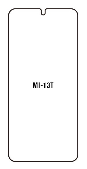 Hydrogel - ochranná fólie - Xiaomi 13T (case friendly)