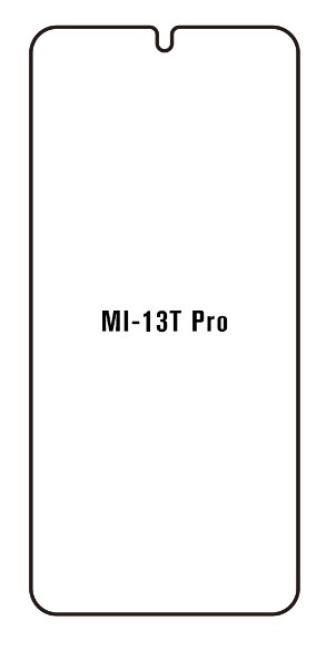 Hydrogel - matná ochranná fólie - Xiaomi 13T Pro