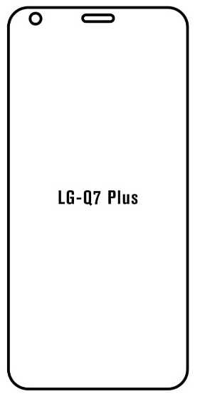 Hydrogel - ochranná fólie - LG Q7 Plus