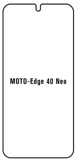 Hydrogel - ochranná fólie - Motorola Edge 40 Neo (case friendly)
