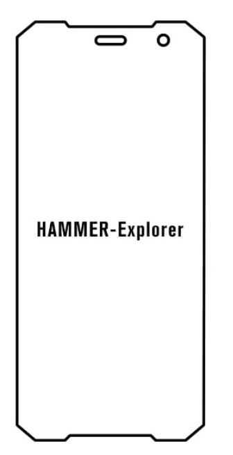 Hydrogel - ochranná fólie - Hammer Explorer