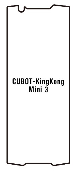 Hydrogel - ochranná fólie - Cubot King Kong mini 3