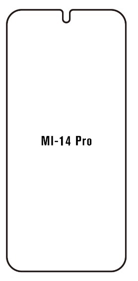 Hydrogel - matná ochranná fólie - Xiaomi 14 Pro