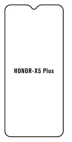 UV Hydrogel s UV lampou - ochranná fólie - Huawei Honor X5 Plus