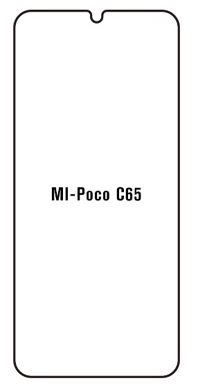 Hydrogel - matná ochranná fólie - Xiaomi Poco C65