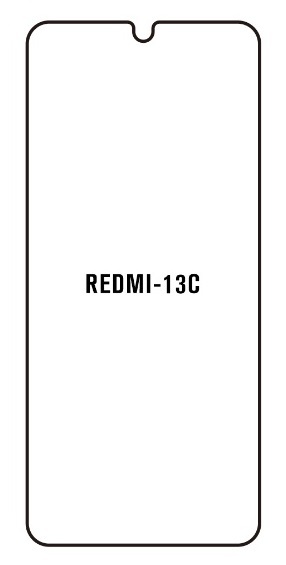 Hydrogel - ochranná fólie - Xiaomi Redmi 13R (case friendly)