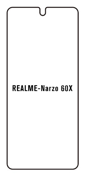 Hydrogel - Privacy Anti-Spy ochranná fólie - Realme Narzo 60X