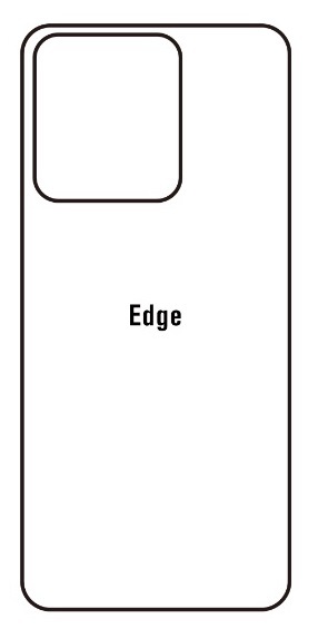 Hydrogel - zadní ochranná fólie - Motorola Edge (2023)