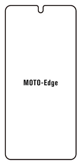 Hydrogel - matná ochranná fólie - Motorola Edge (2023)