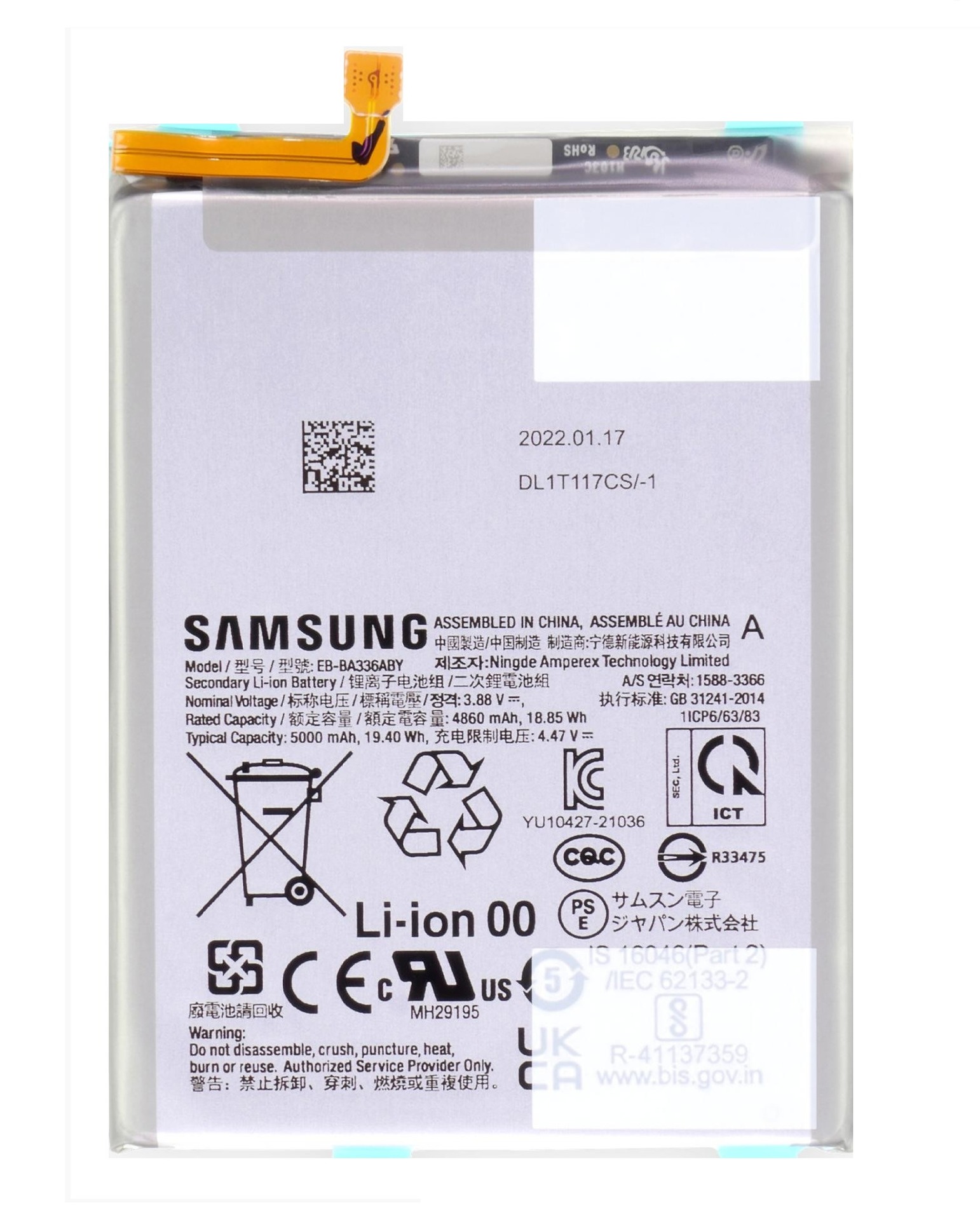 OEM Baterie Samsung EB-BA336ABY pro Samsung Galaxy A53 5G