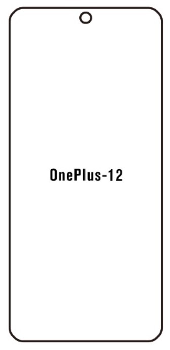 Hydrogel - ochranná fólie - OnePlus 12 (case friendly)