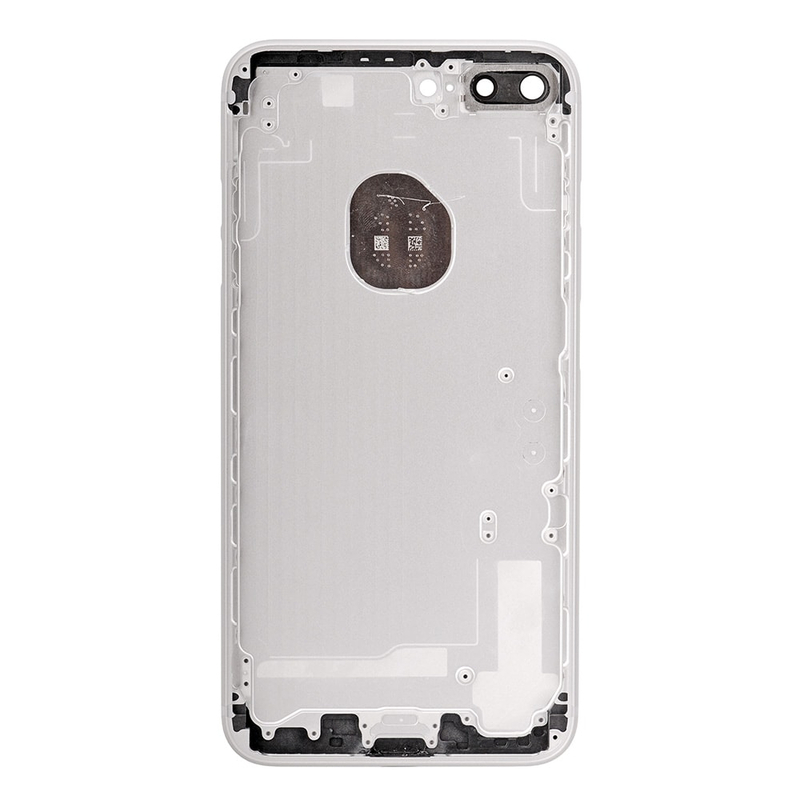 Zadní kryt iPhone 7 Plus bílý / stříbrný (náhradní díl)