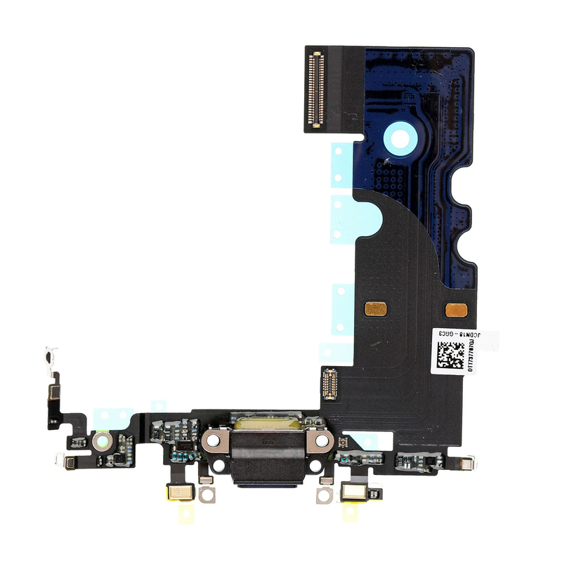 iPhone 8 - Dokovací nabíjecí flex s mikrofonem - černý